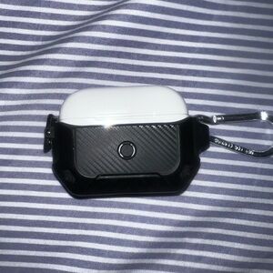 Apple AirPods Pro Wireless Charging Case with  Black Case